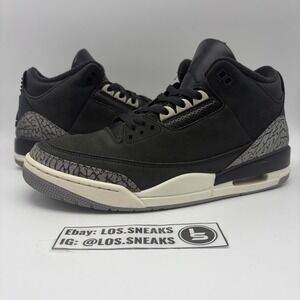 Size 12W/10.5M- Air Jordan 3 Retro Off Noir (CK9246-001)